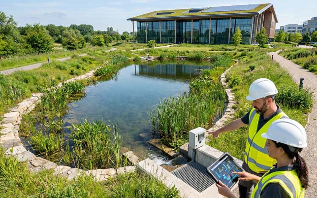 Nachhaltiges-Regenwassermanagement-und-Rueckhaltebecken-Planung-durch-Ingenieurbuero-Pruss-und-Partner